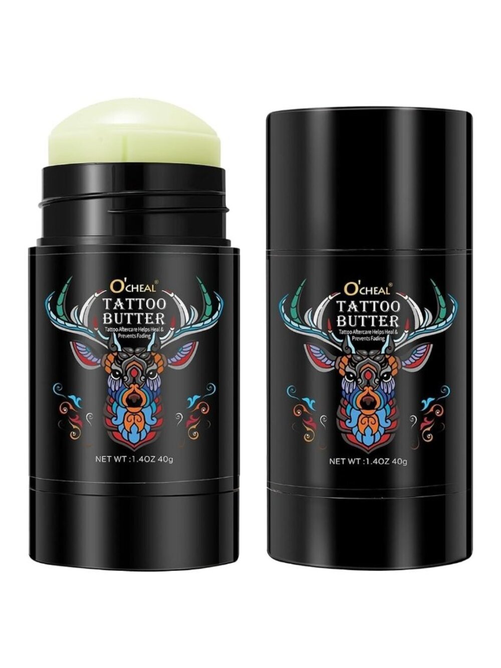 O'Cheal Tattoo Aftercare Butter Balm 40g Tattoo Moisturizer & Skin Care Stick